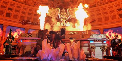 Fall of Atlantis at Caesars Forum Shops .